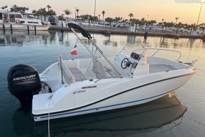 Charter Motorboat Quicksilver 605 open activ Palavas-les-Flots