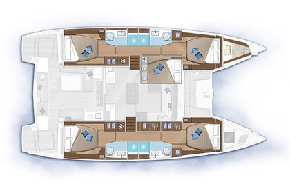 Location Catamaran Lagoon 50 Sukošan