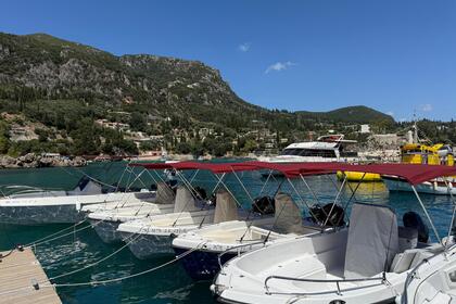 Hire Boat without licence  Assos . Palaiokastritsa