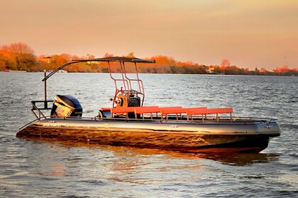 Rental Motorboat Red Boat Explor Lisbon