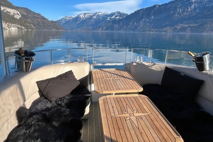 Verhuur Motorboot Pontoon Luxury boat Interlaken