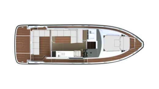 Motorboat GRANDEZZA 37CA Plattegrond van de boot
