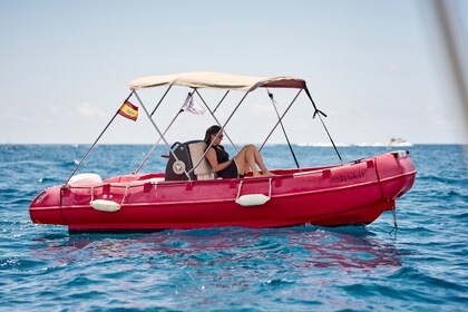 Czarter Łódź bez patentu  WHALY 500 Altea