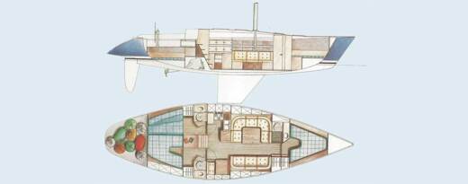 Sailboat Comar Comet 12 boat plan