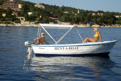 Rental Boat without license  Pasara 4.50 Rabac