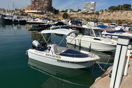 Alquiler Barco sin licencia  Estable 400 Campello