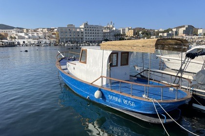Rental Motorboat Gozzo LEGNO Pantelleria
