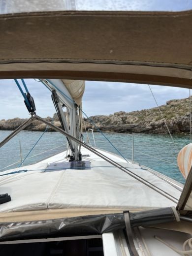 Alghero Sailboat Daily Excursions Dufour 350 alt tag text