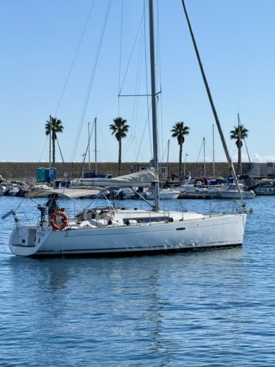Sailboat Beneteau Oceanis 37 Plattegrond van de boot