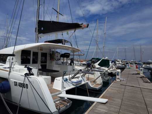 Catamaran  Lagoon 40 Plattegrond van de boot