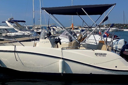 Verhuur Motorboot QUICKSILVER ACTIV 605 OPEN Sainte-Maxime