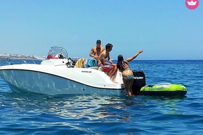 Alquiler Lancha Quicksilver 5.35 cruiser Lanzarote