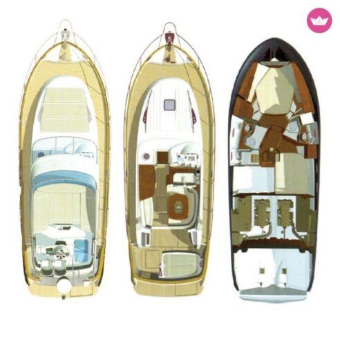 Motor Yacht Beneteau Antares 12 Boat design plan