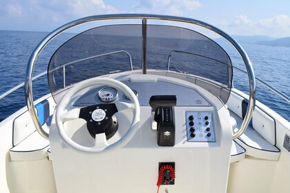 Miete Boot ohne Führerschein  Prua al Vento idea marine 5.80 Quick silver 40cv 40cv Riva Ligure