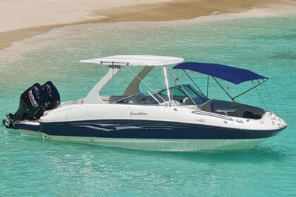 Location Bateau à moteur Sensation boat and living ltd Sensation 2600 Deck Seychelles