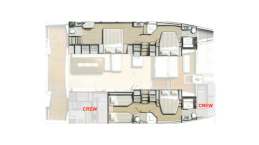 Catamaran Bali - Catana Bali 5.4 boat plan