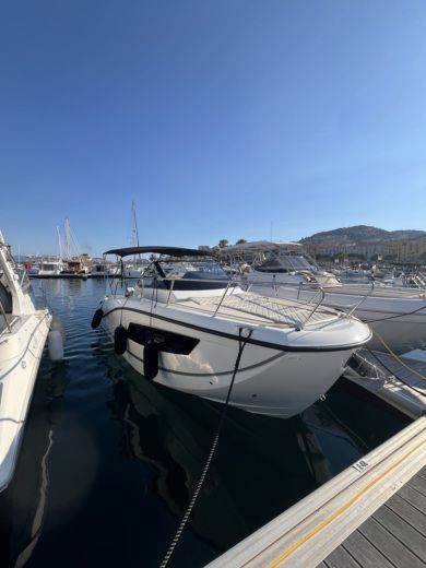 Motorboat Quicksilver Activ 875 Sundeck boat plan