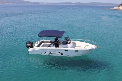 Miete Motorboot SAVER 750 WALKAROUND Novi Vinodolski