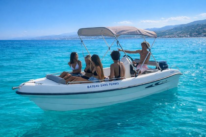 Rental Boat without license  karel V 160 Nice