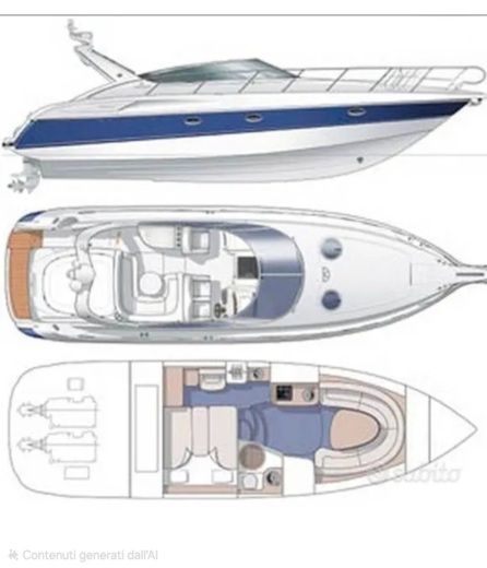 Motorboat Cranchi 39 Endurance boat plan