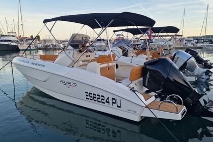 Miete Motorboot PRUA AL VENTO JAGUAR 7.0 Pula