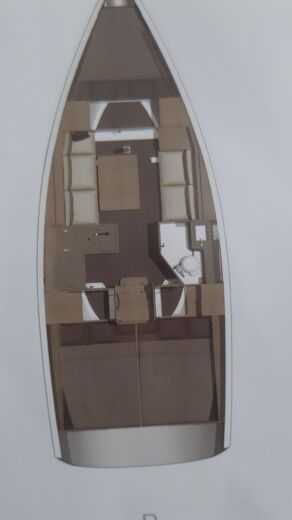 Sailboat Dufour DUFOUR 350 GRAN LARGE Boat layout