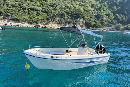 Charter Boat without licence  Poseidon 550 Corfu