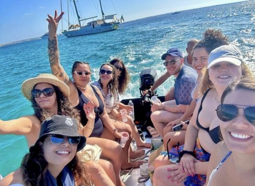 Ibiza Sail Yacht Bordogna Pacific 77 alt tag text