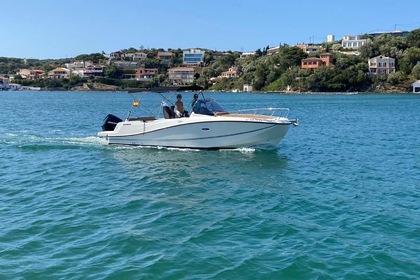 Чартер Моторная яхта Quicksilver 755 sundeck Маон