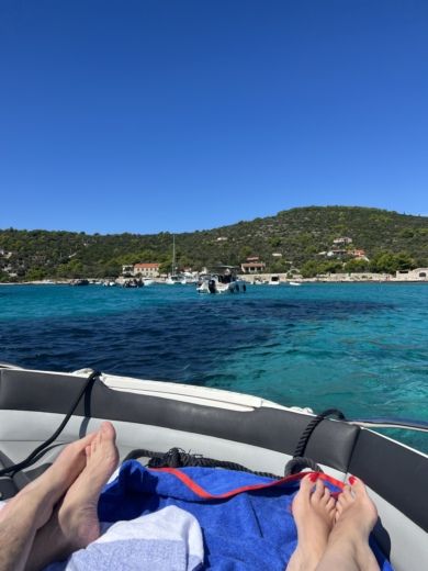 Сплит Motorboat Galeon Galia 520 OPEN alt tag text