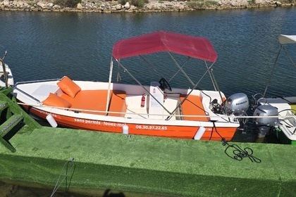 Location Bateau sans permis  navalplastica sans permis lancia 450 Carnon Plage