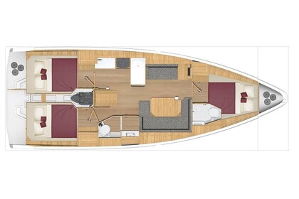 Czarter Jacht żaglowy Bavaria Bavaria Cruiser 38 Trogir