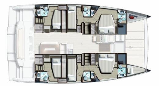 Catamaran Bali - Catana Bali 4.8 boat plan