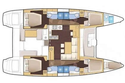 Ενοικίαση Καταμαράν  Lagoon 46 Λευκάδα