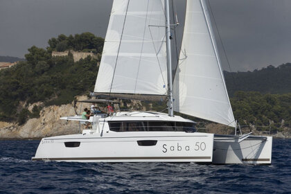 Location Catamaran Fountaine Pajot Saba 50 Tortola
