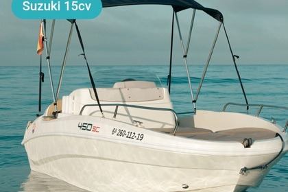 Location Bateau sans permis  Remus 450 S'Estanyol de Migjorn
