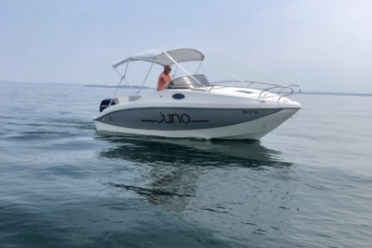Verhuur Motorboot Orizzonti Juno 590 Moniga del Garda