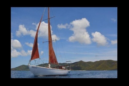 Rental Sailboat Custom built wooden sloop 42’ St. John