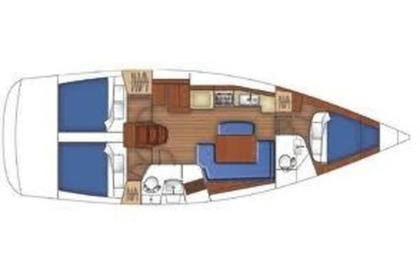 Hire Sailboat BENETEAU OCEANIS 40 Volos