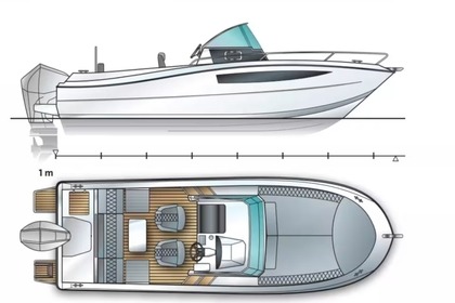 Charter Motorboat 2024 Atlantic Marine Sun Cruiser 730 Grebaštica