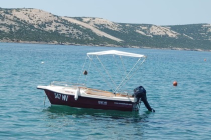 Rental Motorboat Damor 300 Stara Novalja