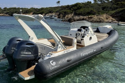 Hire RIB Capelli Capelli Tempest 850 Hyères