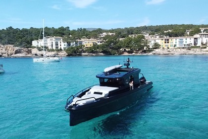 Rental Motorboat Axopar Brabus Shadow 900 Cross Cabin Deep Blue Formentera