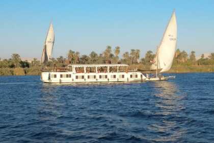 Hire Sailboat Egypt Dahabiya Dream Luxury Sailing boat Luxor