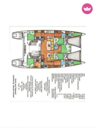 Catamaran privilege 51 boat plan