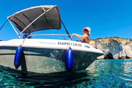 Hire Motorboat Nireus Nireus 490 Comfort Gray Milos