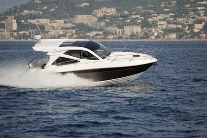 Miete Motorboot Galeon 350 Htc Rostock