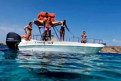 Charter Motorboat Buccaneer 24 ft open motorboat Malta