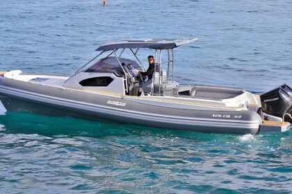 Miete Motorboot Salpa 33 SOLEIL Golfe Juan