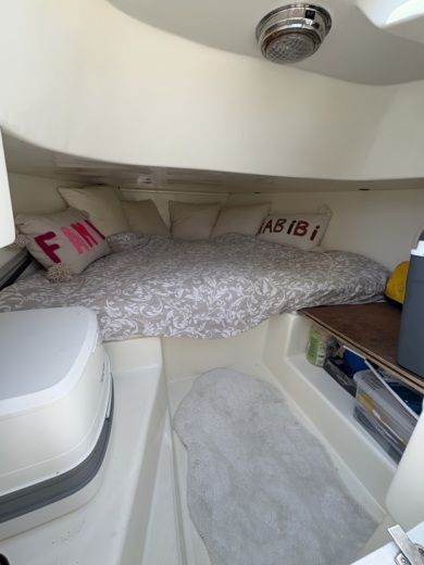 Motorboat Prua al vento Hurucan boat plan